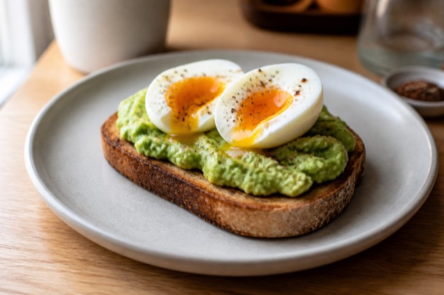 Avocado Toast with a Jammy Egg — toast & savory