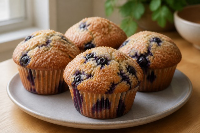 Bakery-Style Blueberry Muffins — sweet mornings