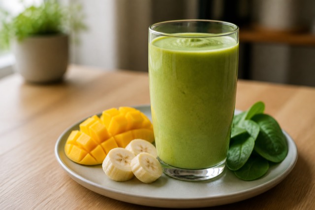 Green Breakfast Smoothie — quick & light